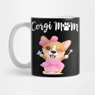 Corgi Mom (260) Mug